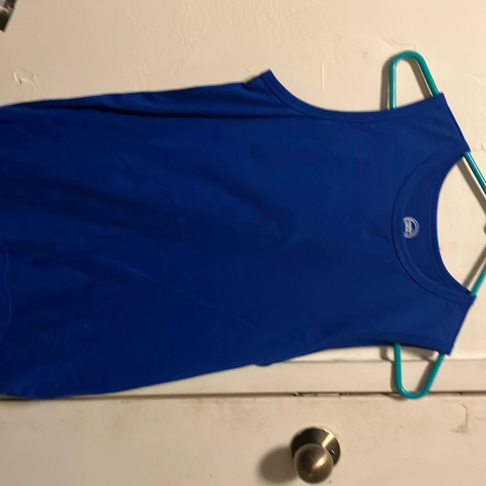 Blue tank top